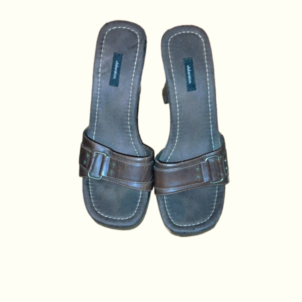 Xhilaration high heeled sandals.  Size 8 1/2.